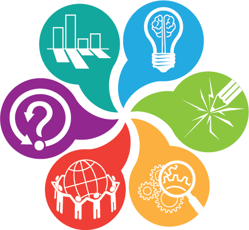 Icons that make up the Framework for Inclusive Teaching Excellence