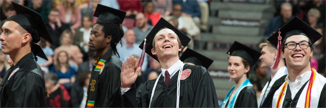 Students at Graduation