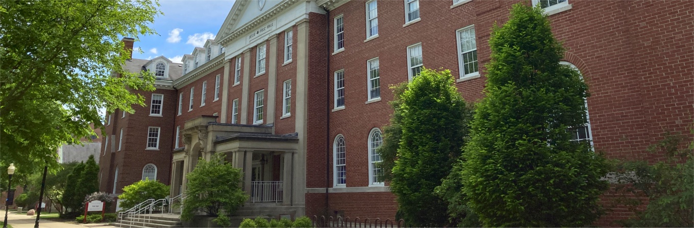 Fell Hall as seen from the Quad