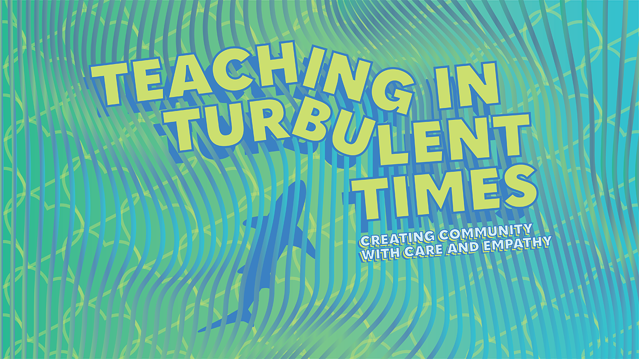 Teaching in Turbulent Times Banner